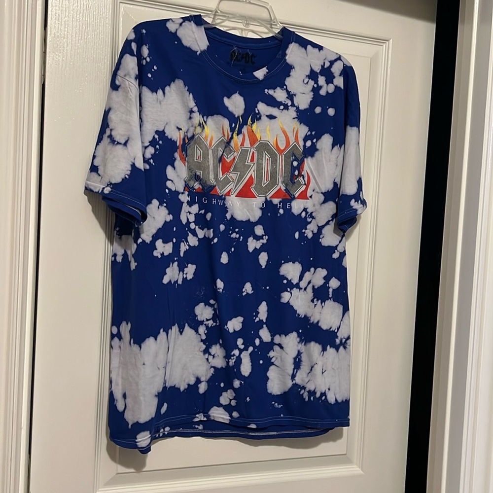AC/DC SS Tie Dye Graphic Tee